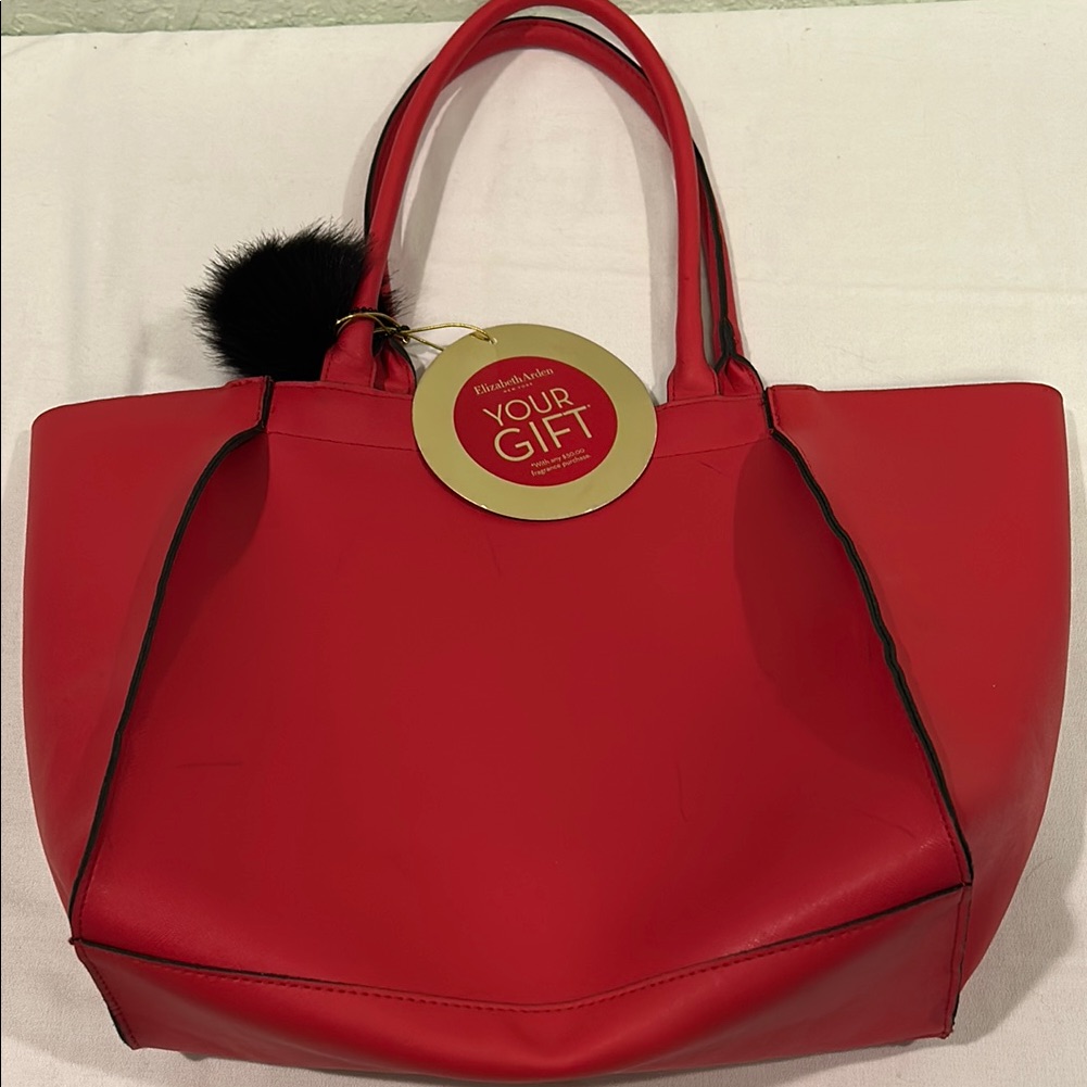 Elizabeth Arden Red Modern Tote Bag